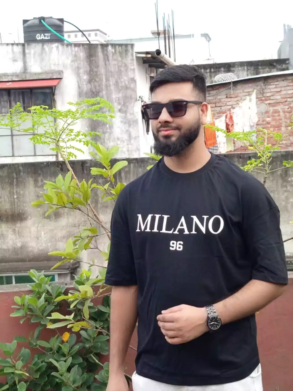 Men's Stylish Drop Shoulder T-shart - Image 6