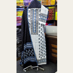 Cotton Printed Three Piece